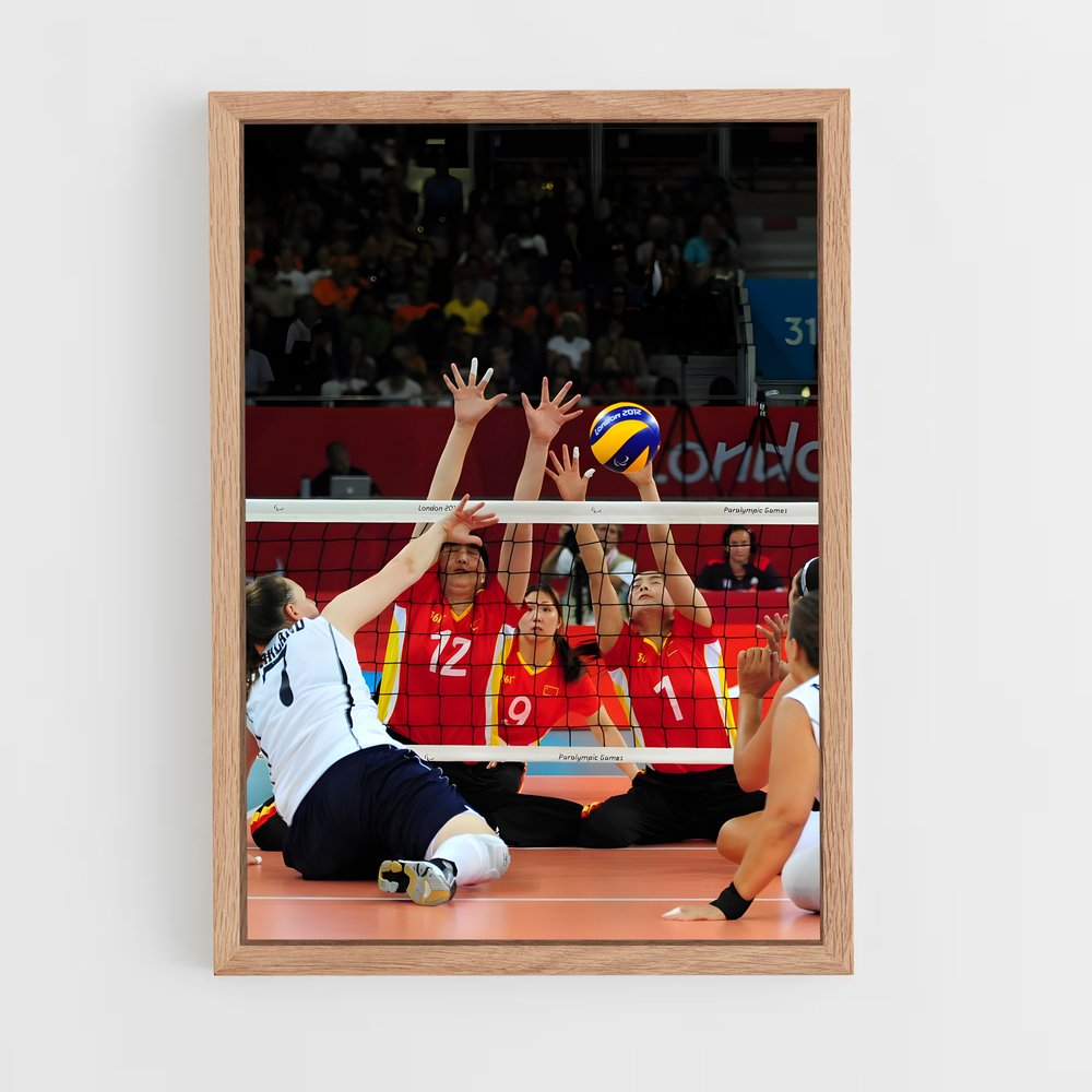 Poster PosterBlocage Épique – affiche Volleyball (vue 4)